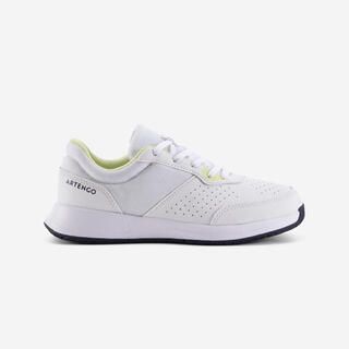 ARTENGO Scarpe tennis bambino ESSENTIAL con lacci bianco-giallo