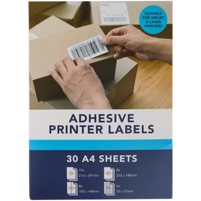 Samolepicí etikety Office Essentials