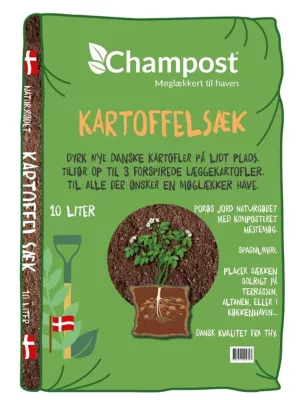 Kartoffelsæk, spagnumfri, 10 L