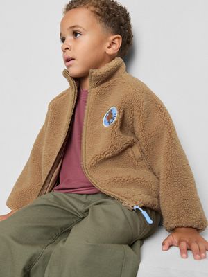 1-9 años | Chaqueta de borreguito con cremallera