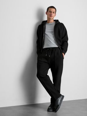 Pantalones de chándal de The Edit de piqué con cordón de ajuste