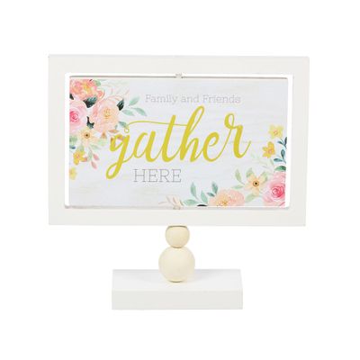 Tabletop Plaque Family Theme