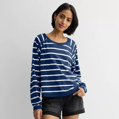 Women's Sonoma Goods For Life® Balloon Sleeve Raglan T-Shirt