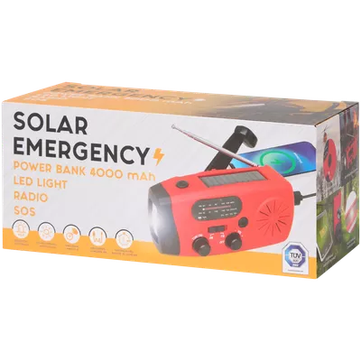 Solární nouzové rádio