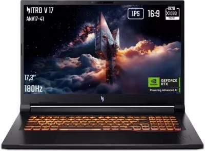PC Gamer ACER Nitro V 17,3" FHD 144Hz AMD Ryzen 7 260 Nvidia GeForce RTX 5060 32 Go RAM DDR5 1 To