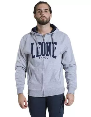 LEONE 1947 APPAREL Felpa da uomo con cappuccio e zip Leone 1947 Apparel