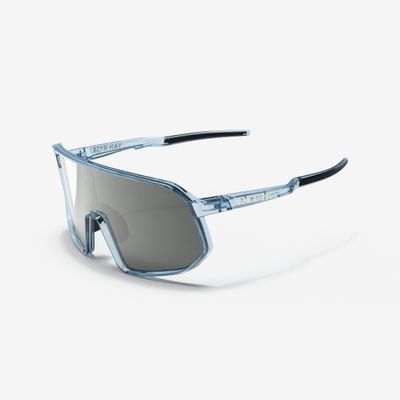 Fahrradbrille Kategorie 3 Roadr 900 Perf blau/durchscheinend