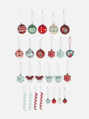 Juego de adornos navideños de Mickey Mouse de Disney