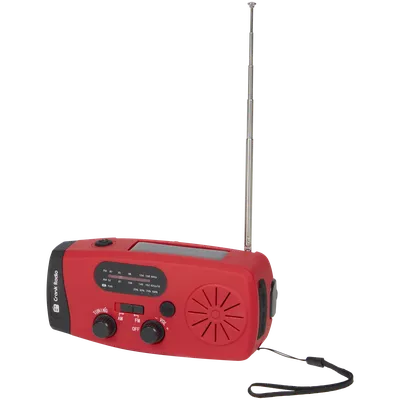 Nouzové rádio 4 v 1 s kapesní svítilnou a powerbankou