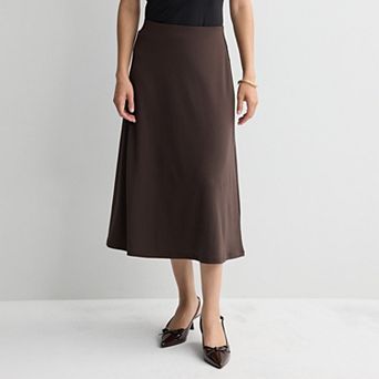 Women's Nine West Knit Midi Skirt