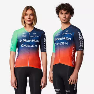 VAN RYSEL Maglia ciclismo uomo RCR-R Team DECATHLON CMA CGM Replica