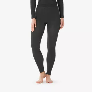 WEDZE Pantaloni termici sci donna 500 SEAMLESS neri