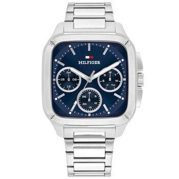 Tommy Hilfiger Herald Stainless Steel Blue Dial Men's Watch 1792222
