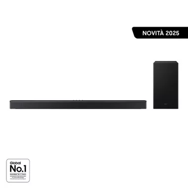 Samsung Soundbar HW-B750F/ZF, Audio 5.1 canali , W...