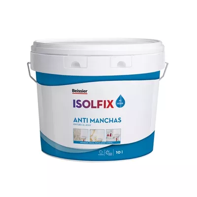 PINTURA QUITAMANCHAS AL AGUA ISOLFIX PLUS 10L