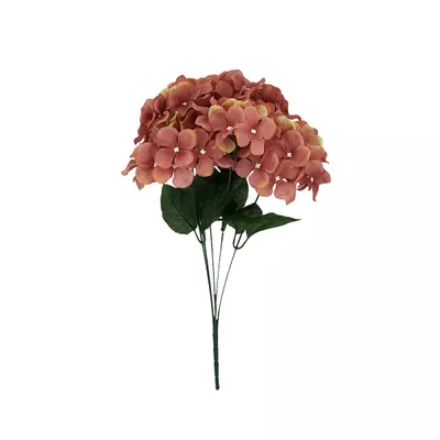Hydrangea Bunch Cream/Dusty Pink