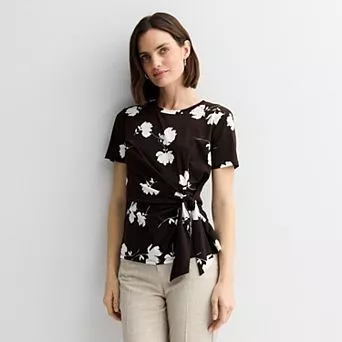 Women's Nine West Cinch Waist Top