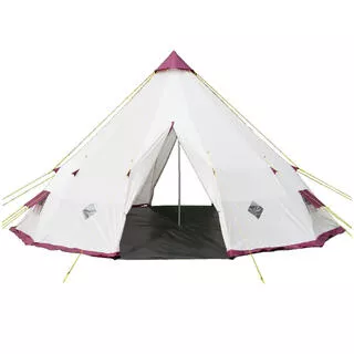 SKANDIKA Tenda da campeggio Indiana - Tipii Kota 550 - Outdoor - 12 persone - zanzariera