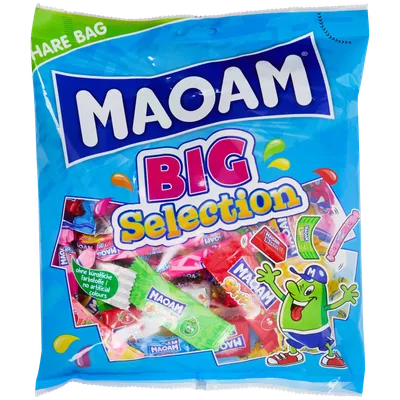 Mini sáčky s bonbony MAOAM BIG Selection