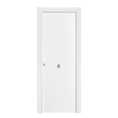 PUERTA ENTRADA BLINDADA BLANCA DERECHA