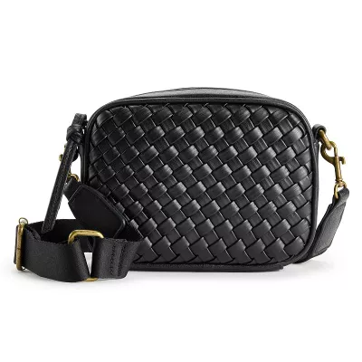 Sonoma Goods For Life® Jada Woven Camera Bag