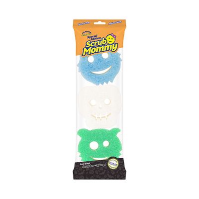 Scrub Daddy Scrub Halloween Shapes 3pk