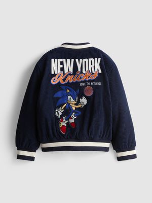 1-9 años | Bómber New York Knicks x Sonic, el erizo