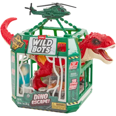 Hrací sada Zuru Wild Bots Dino Escape
