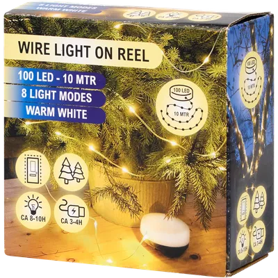 LED osvětlení na cívce