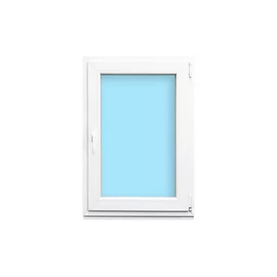 VENTANA PVC OSCILOBATIENTE BLANCA 70X100CM
