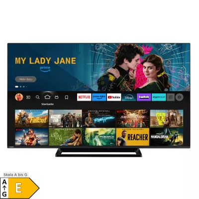 Toshiba 65 Zoll Fernseher Fire TV (4K UHD Smart TV, HDR Dolby Vision, Triple-Tuner, Alexa Built-In) 65UF3F63DAZ