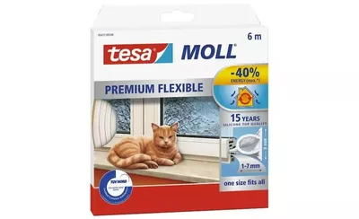 Tesa, Tætningsliste, Tesamoll Premium Flexible, 1-7 mm