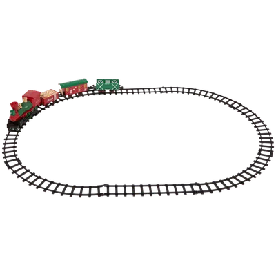 Vánoční vláček se světlem a zvukem