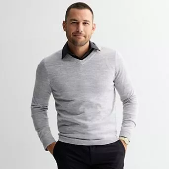 Men's Apt. 9® Merino Blend V-Neck Sweater