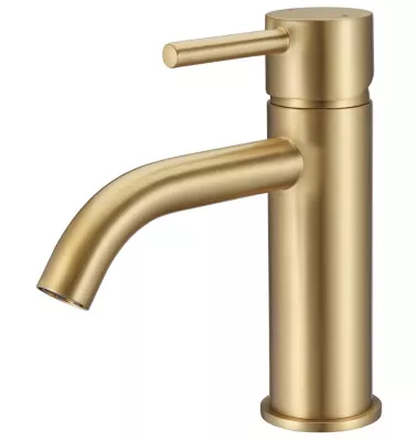 Bluerain, Håndvaskarmatur, Amanu, antik messing, 9,8 L/min