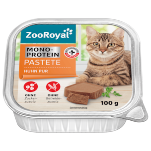 ZooRoyal Monoprotein Pastete Huhn Pur 100g