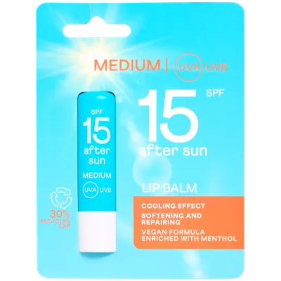 Balzám na rty po opalování SPF 15