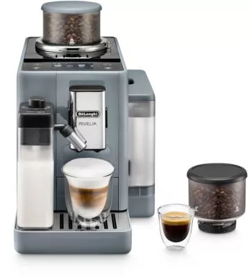 Expresso Broyeur DELONGHI FEB4455.G Rivelia Latte Gris