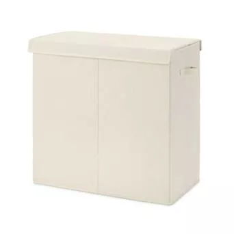 Sonoma Goods For Life® Lidded Collapsible Double Laundry Hamper