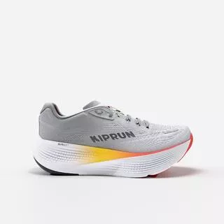 KIPRUN Scarpe running uomo KIPRIDE MAX grigio-arancione