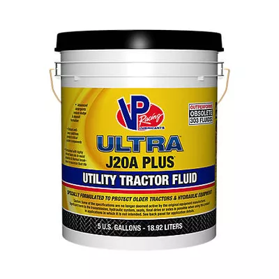 VP Racing 5 gal. Ultra J20A Plus Utility Tractor Hydraulic Fluid