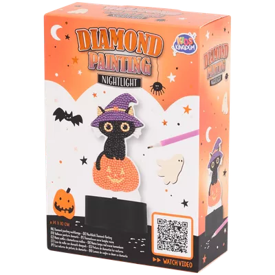 Noční lampička s diamantovou mozaikou Kids Kingdom Halloween