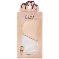 Set Borlas Triangulares Beige