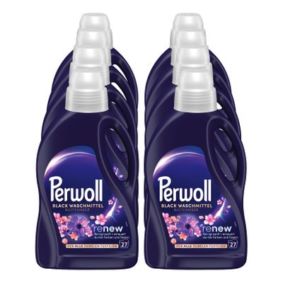 Perwoll Flüssigwaschmittel renew Blütenmeer 27 WL, 8er Pack