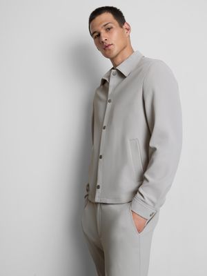 Chaqueta con cuello de corte recto de The Edit