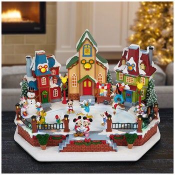Disney Animated Holiday Ski Rink