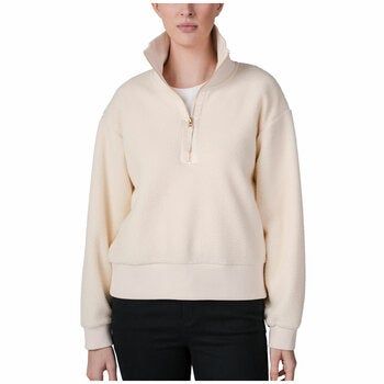 Tuff Women's Sherpa Half Zip Pullover