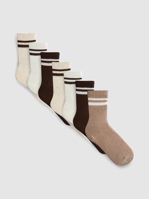 Pack de 7 pares de calcetines deportivos