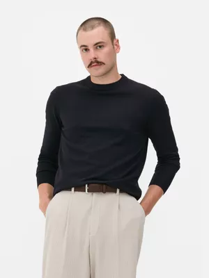 Jersey de cuello redondo