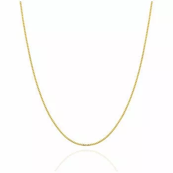 18KT Yellow Gold Box Chain